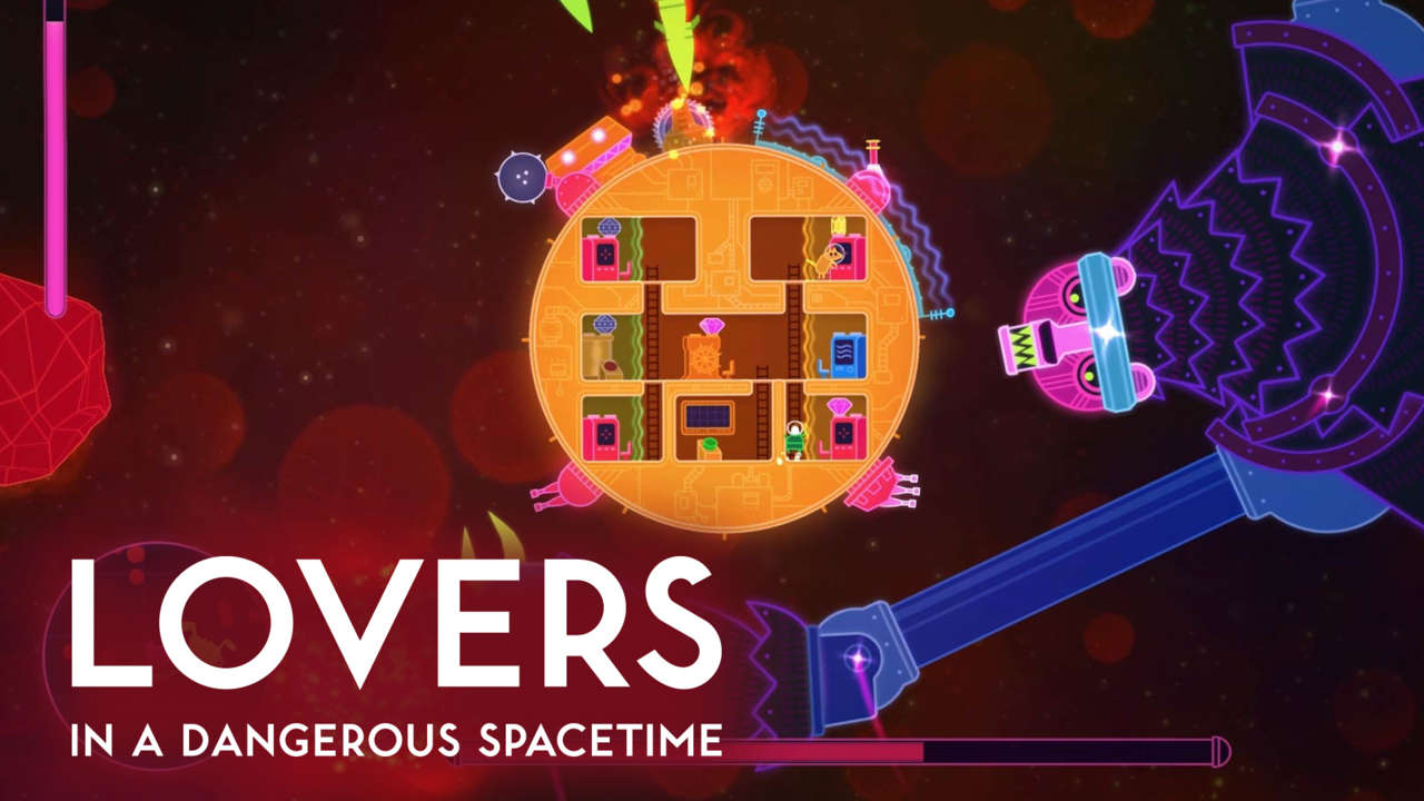 Lovers in a Dangerous Spacetime