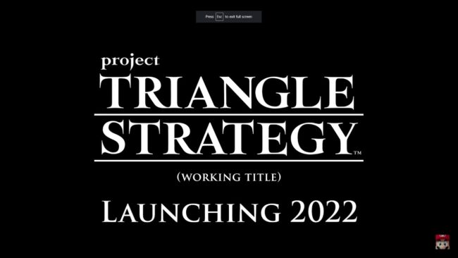 Project Triangle Strategy