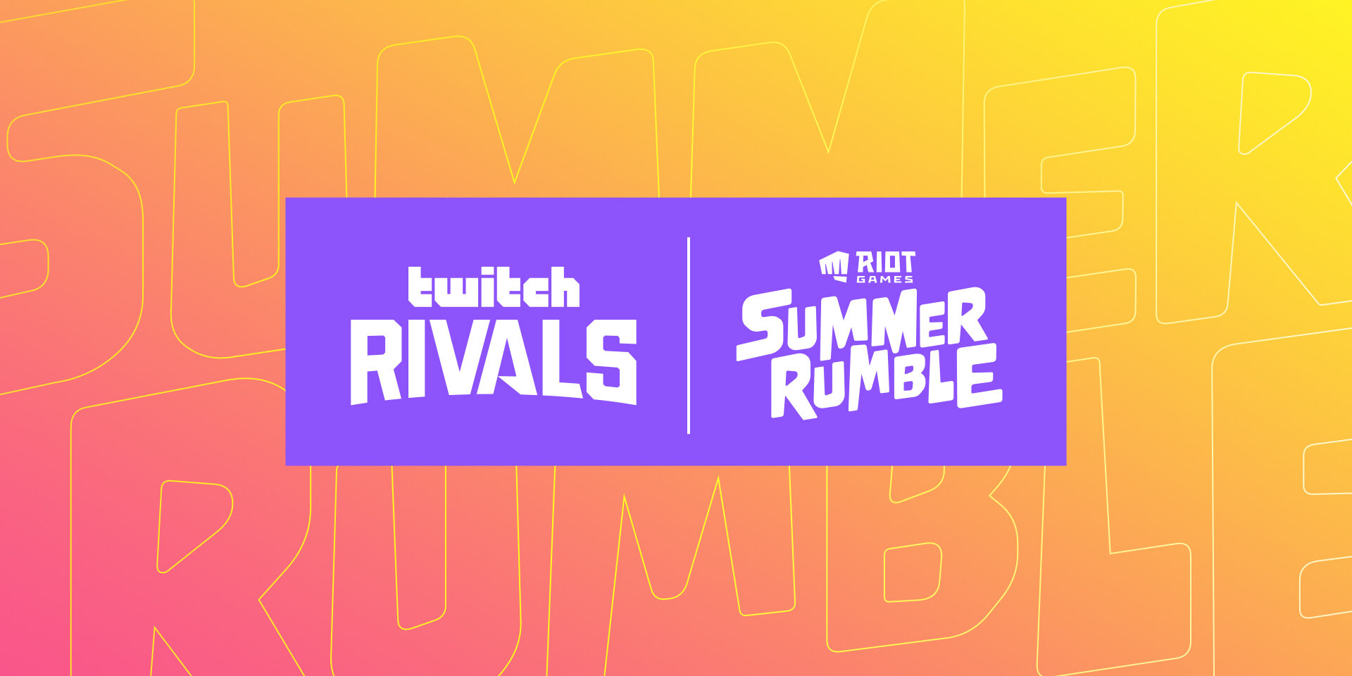 Twitch Rivals x Riot Games Summer Rumble