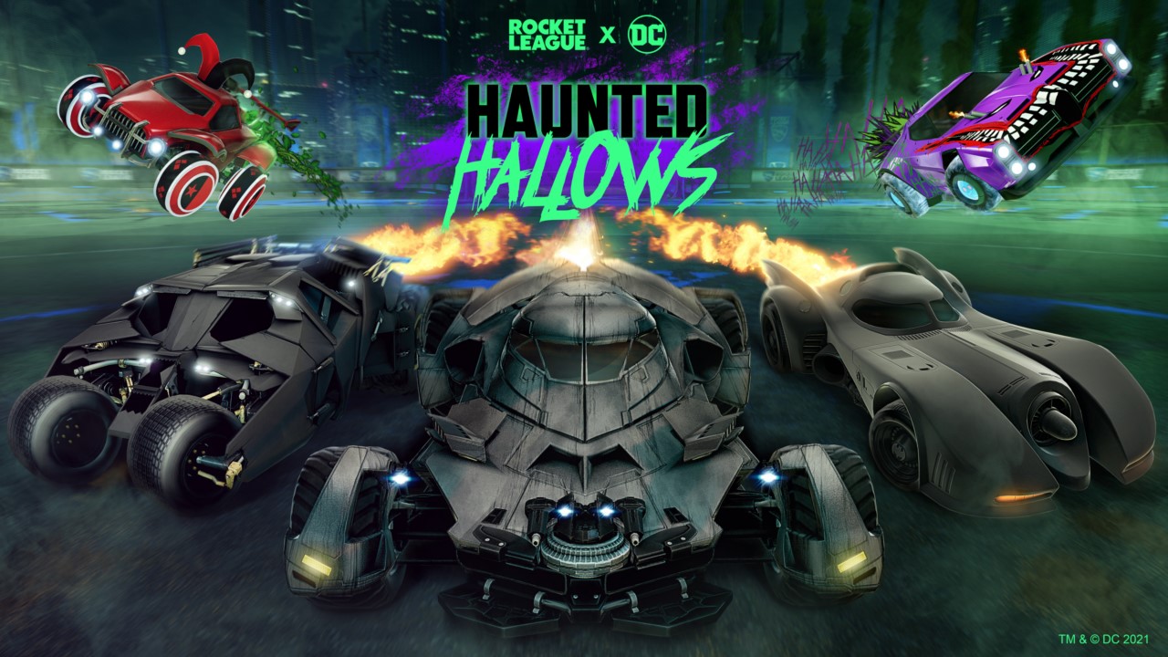Rocket-League-Batman-returns-in-the-Haunted-Hallows-event