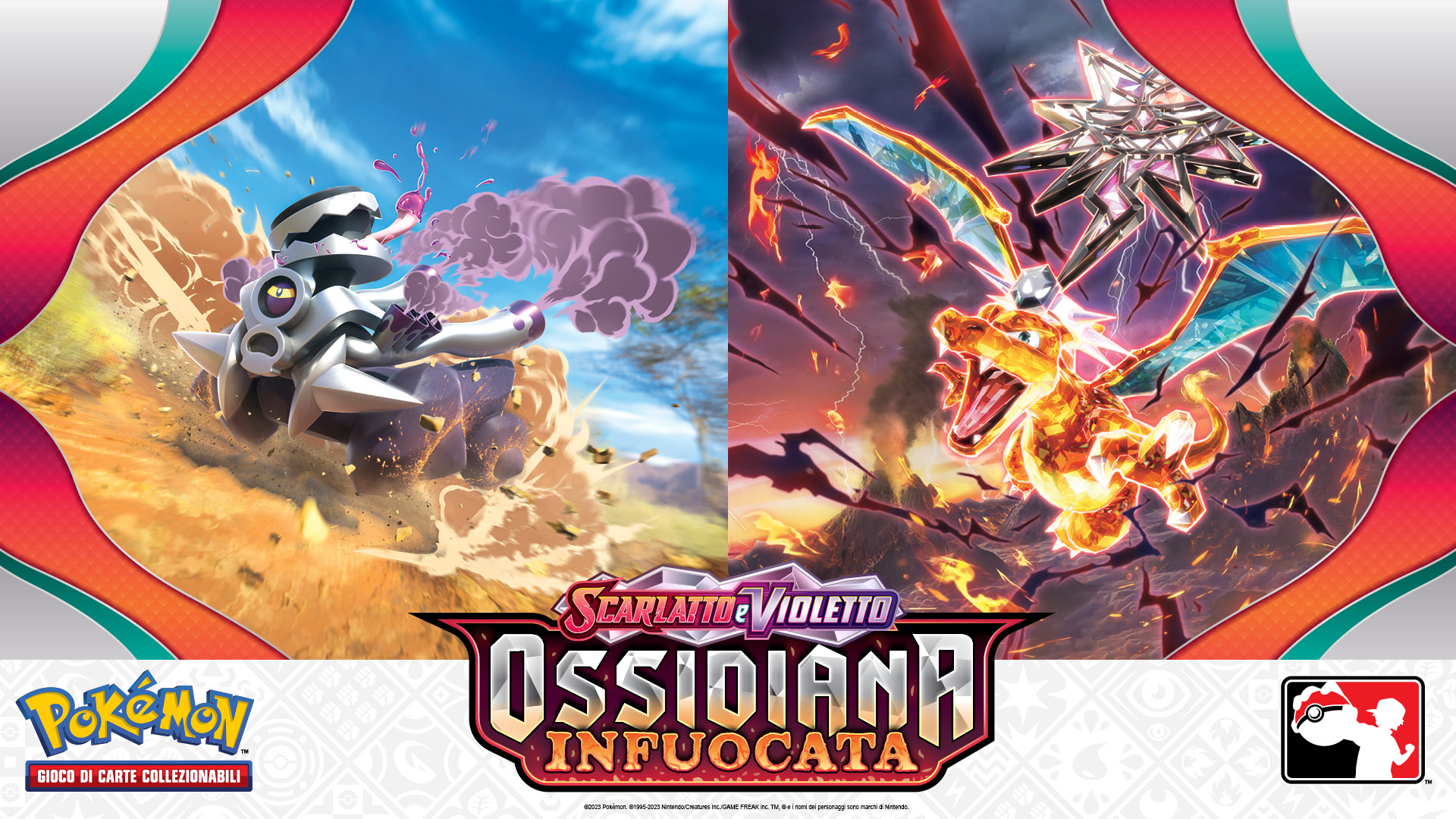 Scarlatto e Violetto – Ossidiana Infuocata