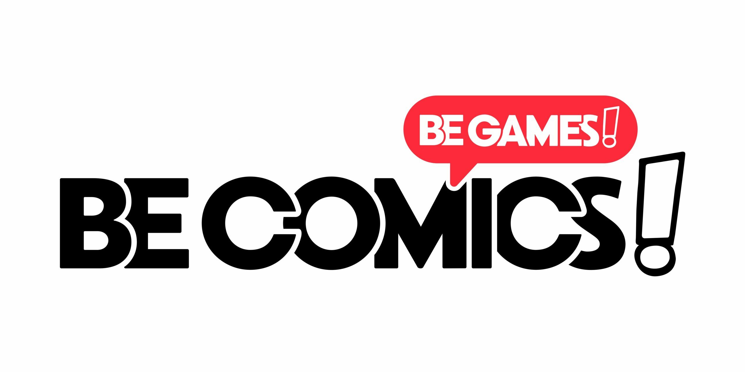 Be Comics! Be Games! – Logo 2025