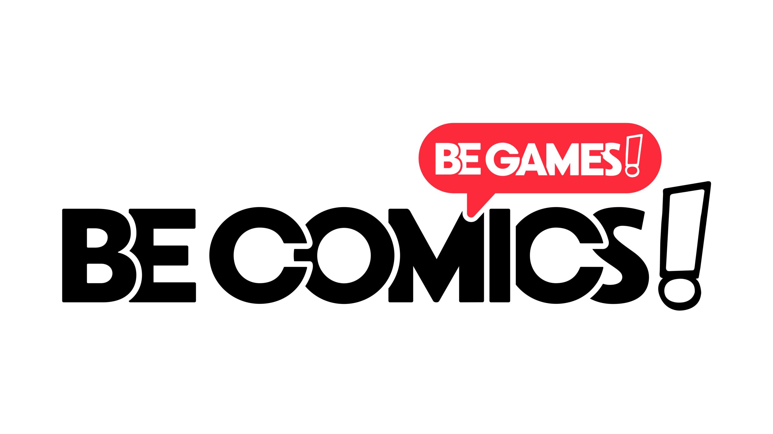 Be Comics! Be Games! – Logo 2025